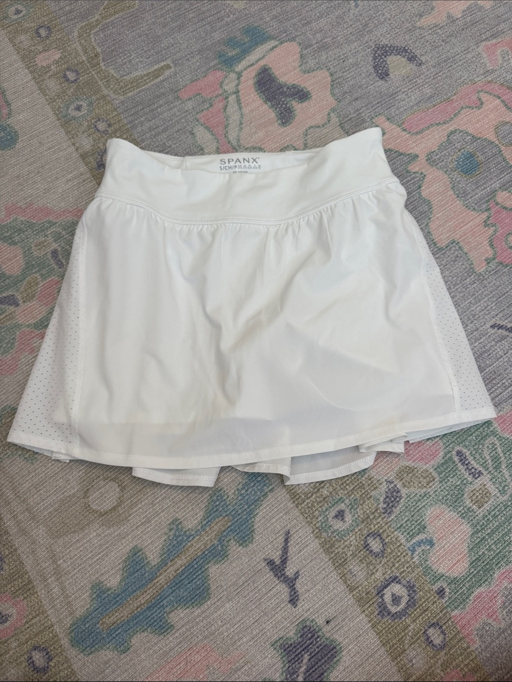 SPANX White Performance Tennis Skort - Small